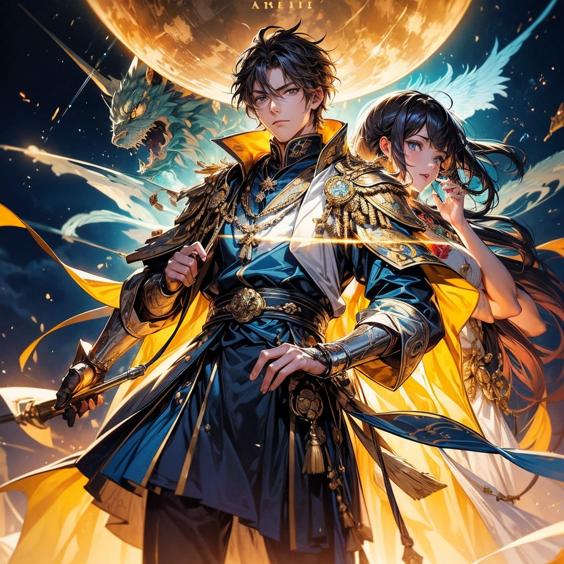 ローマemperorコンスタンティヌス1世「great」。34 years old。Adult male。emperorらしい優雅さと重厚さ。Calm and cool-headed。Heavenly Jerusalem。Tarot Cards「emperor」「world」Oracle Cards。Delicate and bold design in gold and blue。eyes like a lion。Thick neck。Broad shoulders。The achievements and impact on future generations are clear.、Constantine himself「What was he like?」It is shrouded in mystery。I個人的にコンスタンティヌスgreatに惹きつけられています。Iコンスタンティヌスgreatを追慕しています。but、コンスタンティヌスgreatは、Light and Darkness、It has both advantages and disadvantages。Nobody is perfect。コンスタンティヌスgreatが活動していた時の後期ローマ帝国は、危機と混乱と分裂の激動のworldでした。コンスタンティヌスgreatは、Calm and calm、It was mild for the time.。On the other hand、Powerful and ruthless in harsh times。コンスタンティヌスgreatへの毀誉褒貶、The pros and cons are intense。eventually、I think it can change infinitely depending on the evaluator&#39;s perspective.。コンスタンティヌスgreatは、Will it remain a mystery forever?。I、コンスタンティヌスgreatを想い続けています。Iコンスタンティヌスgreatの実態がつかめないまま、Admiration and fear、I am in a state of longing and fear。lyrical。Heartful。Romantic。Dramatic。Romantic and Real。Digital Art。Gustave Doré。Gustave Moreau。William Blake。Dande&#39;s Divine Comedy。Milton&#39;s Paradise Lost。Medieval manuscripts。Medieval miniature。Copperplate engraving。magic。西洋magic。grimoire。wonder。occult。religion。philosophy。Symbolism。occultism。Tahana。Christian Bible。Genesialachi。Revelation。Koran(original) , (Very detailed壁紙) , (highest quality) , (masterpiece) , Photographic reality, Realistic, Very detailedイラスト , Beautiful Eyes, (Delicate face) , Perfect detail, (Best lighting) , (Very intricate details) , Very detailed, , 4K Integration, (Super fine CG: 1.2) , (8k: 1.2) , Realistic, Octane Rendering