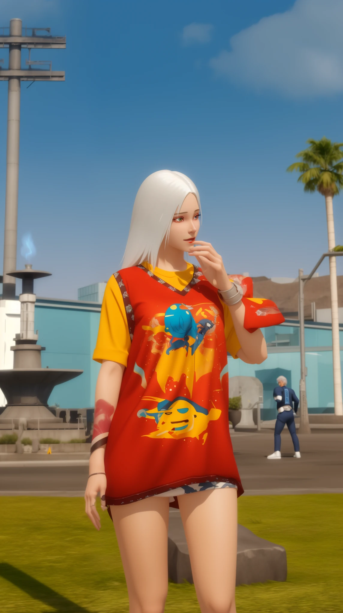 1 girl, anime, Korean,Very beautiful, sexi 18+, 8k Quality, white hair