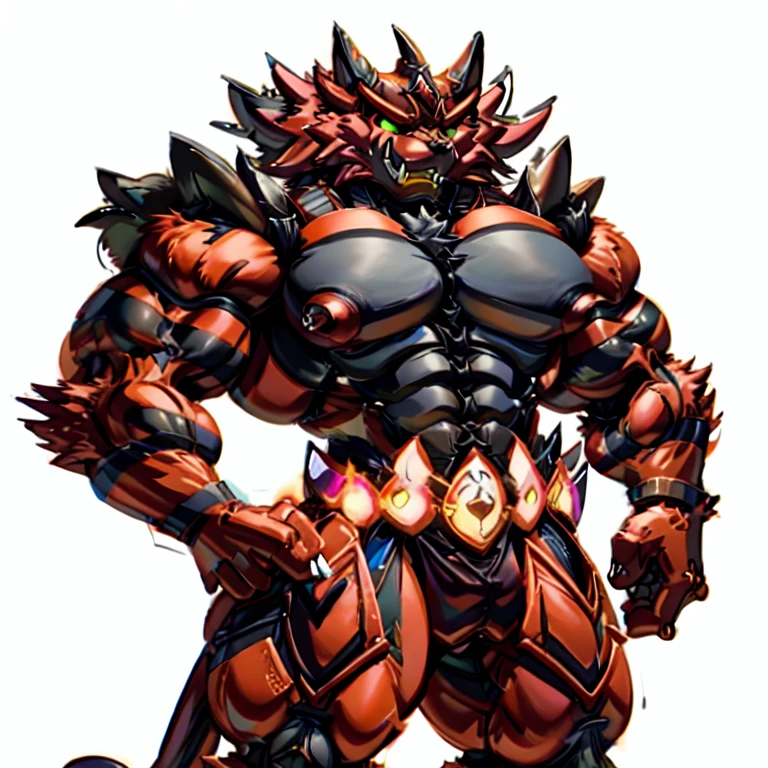 incineroar, 4k, high resolution, best quality, posted on e621, solo, male, adult, masculine, muscular, (white background, no background:1.1), (by wfa:1.0), (by negger:1.0), (detailed face, detailed eyes:1.1), (cel shaded:1.2), half body, fire belt, incineroar, big muscle (pecs, triceps, traps)
unusually developed muscular body,
body full of huge muscles.
showing off muscles,
pectorales enormes.
Exaggeratedly huge muscles.
Gigachad Muscular, NJfurry