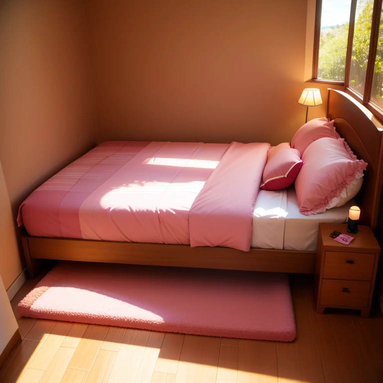 Cama rosa