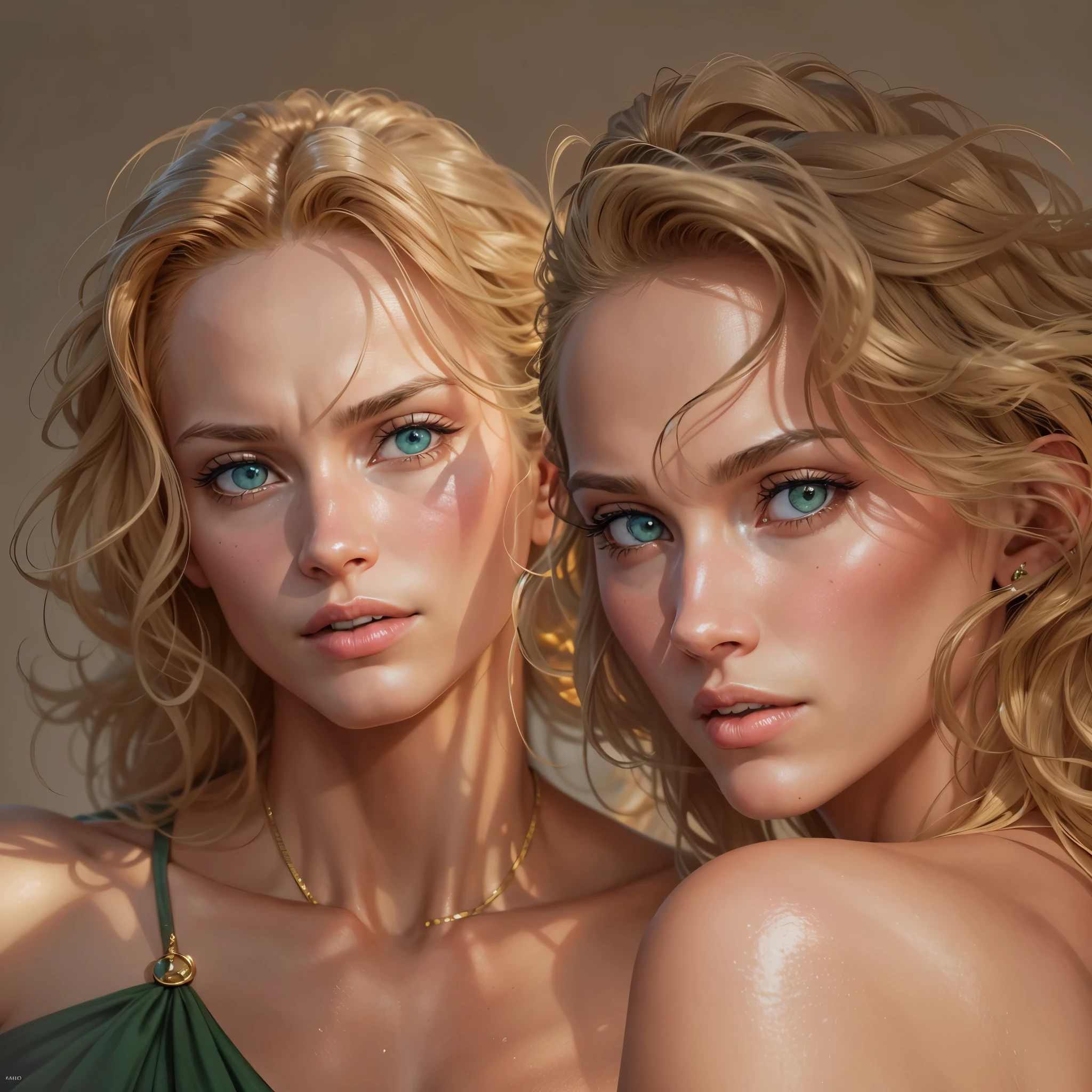 Amber Valletta is an American model and actress. Her physical characteristics are as follows: - **Height**: 1.77 cm - **Hair Color**: Blonde - **Eye Color**: Green She achieved supermodel status in the 1990s and worked as the face of various brands such as Giorgio Armani, Chanel, Escada, Louis Vuitton, Prada, Valentino, Gucci, Versace, and more. She also graced the cover of American Vogue for the first time when she was 18. Her beauty and other features are part of the reason why she has been very successful in the fashion industry. In addition, she has appeared in many movies and TV shows throughout her career.masterpiece,best quality,ultra detailed,highres,high-resolution,4k,4kportrait,8k,8kportrait,unity8kwallpaper,extremely detailed CG,realistic,RAW photo,real person,portrait photography,photorealistic,shiny skin,detailed skin,(((dynamic angle full body and dynamic angle wide shot and dynamic angle close-up and dynamic angle upper body and dynamic angle from above and dynamic angle from behind and dynamic angle from below ))),{{{{supermodel }}}},{{{{Photorealistic:1.4}}}}, beautiful detailed, highly detailed eyes and face, beautiful detailed eyes, ridiculous, incredibly ridiculous, super detailed, high resolution, highly detailed, top quality, masterpiece, illustration, highly detailed, CG, unified, 8k wallpaper, amazing, fine detail, masterpiece, top quality, highly detailed CG unified 8k wallpaper, face light, movie lighting ,Bronze Bikini,dynamic pose (paw pose:0.5),surrealistic female portrait, magic lights, 32K resolution, action poses, realistic photography, dynamic lighting, art station, volume lighting, highly detailed face, awarded, shadows,