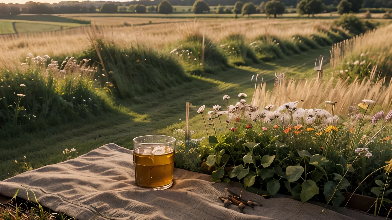 Ein Bett im Kornfeld, das ist immer frei
Denn es ist Sommer und was ist schon dabei?
The crickets sing and it smells of hay When we dream, mhhm
Ein Bett im Kornfeld zwischen Blumen und Stroh
Und die Sterne leuchten mir sowieso
Ein Bett im Kornfeld mache ich uns irgendwo
Ganz alleine