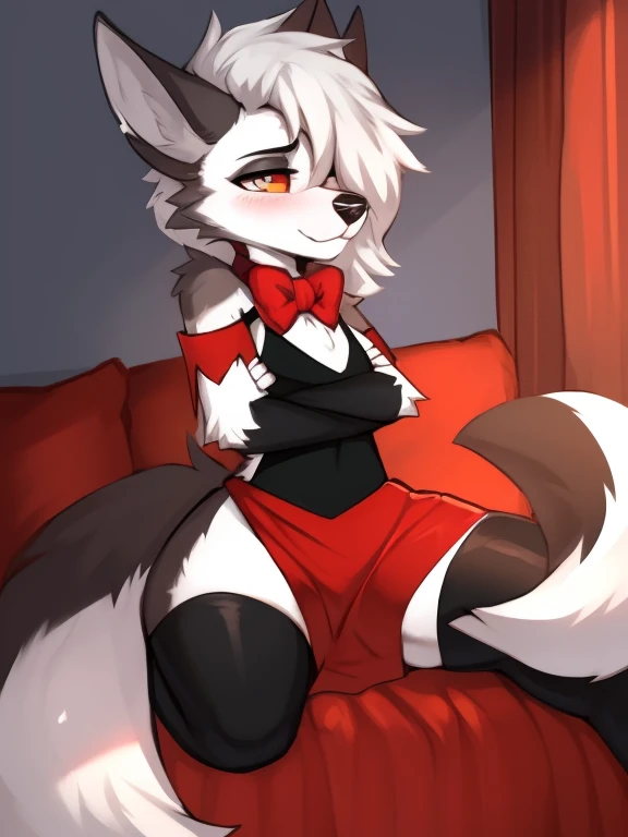 von Zackary911,zackary911, wolf, anthro, Riesin Weihnachtsmann-Outfit, for him