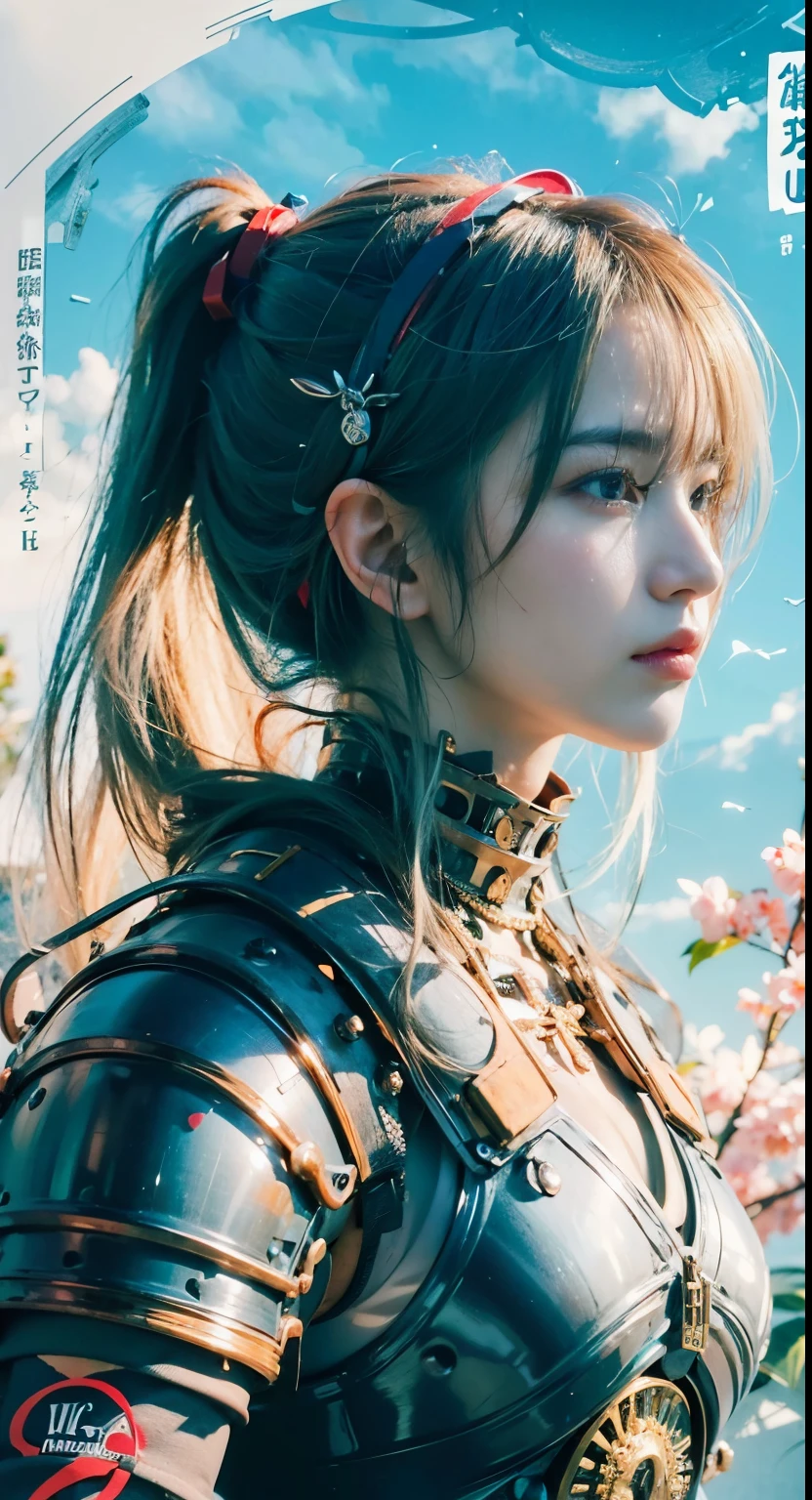 (masterpiece, best quality:1.2), (8k uhd, 16k, 32k, ultra high res), (photorealistic:1.37), (RAW photo), ultimate-realistic, ultimate-realistic details, ultimate-realistic texture, ultimate-intricate details, ultimate-realistic lighting, ultimate-realistic shadow, 1 japanese girl, ultimate-cute face, ultimate-RAW skin, ultimate-realistic eyes, (mechanical:1.4), (armor), full body, wide shot