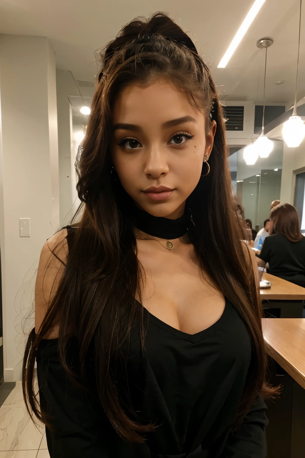 a girl that looks like tyla ariana grande coi leray
