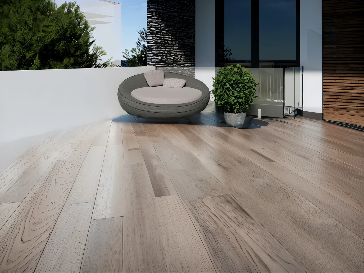 GRAY WOOD FLOOR WITH SIZE 15X90