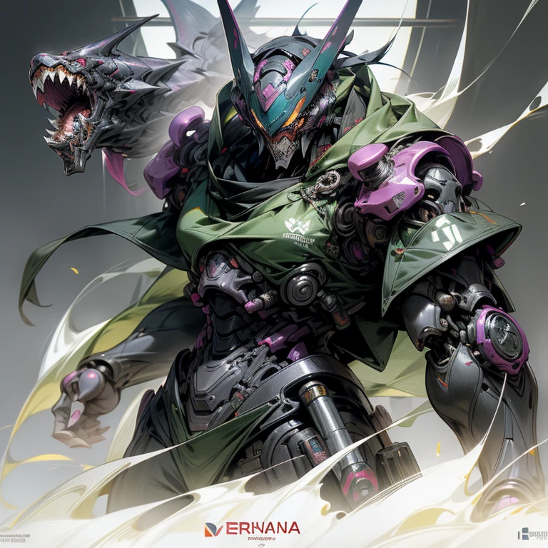 Dark Fantasy, Cyberpunk, (robot ninja piranha, verte and blanc colors, violet accent, one man), Mechanical marvel, Robotic presence, Cybernetic guardian,
In this intriguing image, a solitary figure dons the profile picture, showcasing a robot ninja piranha as his avatar. The mechanical creature boasts a vibrant verte and blanc color scheme, with violet accents highlighting its menacing form. The robot ninja piranha is an extraordinary mechanical marvel, exhibiting an uncanny resemblance to the ferocious animal it is modeled after. Its robust structure stands as a robotic presence, acting