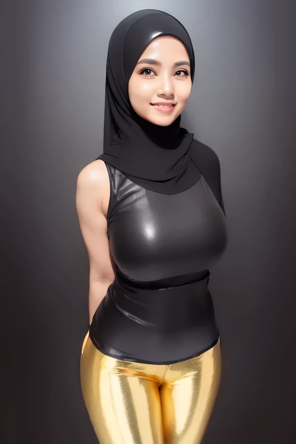 (Gold metallic leggings: 1.4)