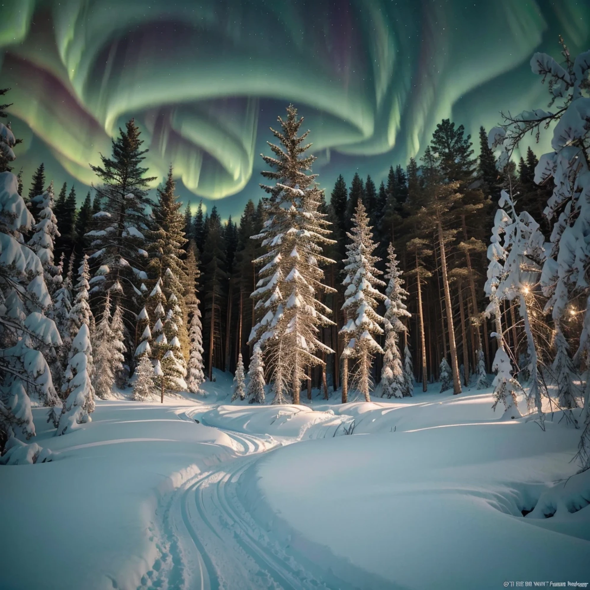 best quality,4k,8k,highres,masterpiece:1.2,ultra-detailed,realistic:1.37,winter landscape,Aurora Borealis,captivating scenery,snow-covered trees,frozen lake,glistening snowflakes,winter wonderland,majestic mountains,cold crisp air,starlit sky,vivid colors,subtle pastel hues,ethereal glow,pine forests,serene atmosphere,captivating stillness,soft white blankets,inhaling the tranquility,dancing lights,subtle movement,magical ambiance,enchanted wilderness,whispering wind,intricate ice formations,peaceful solitude,ethereal beauty,land of enchantment