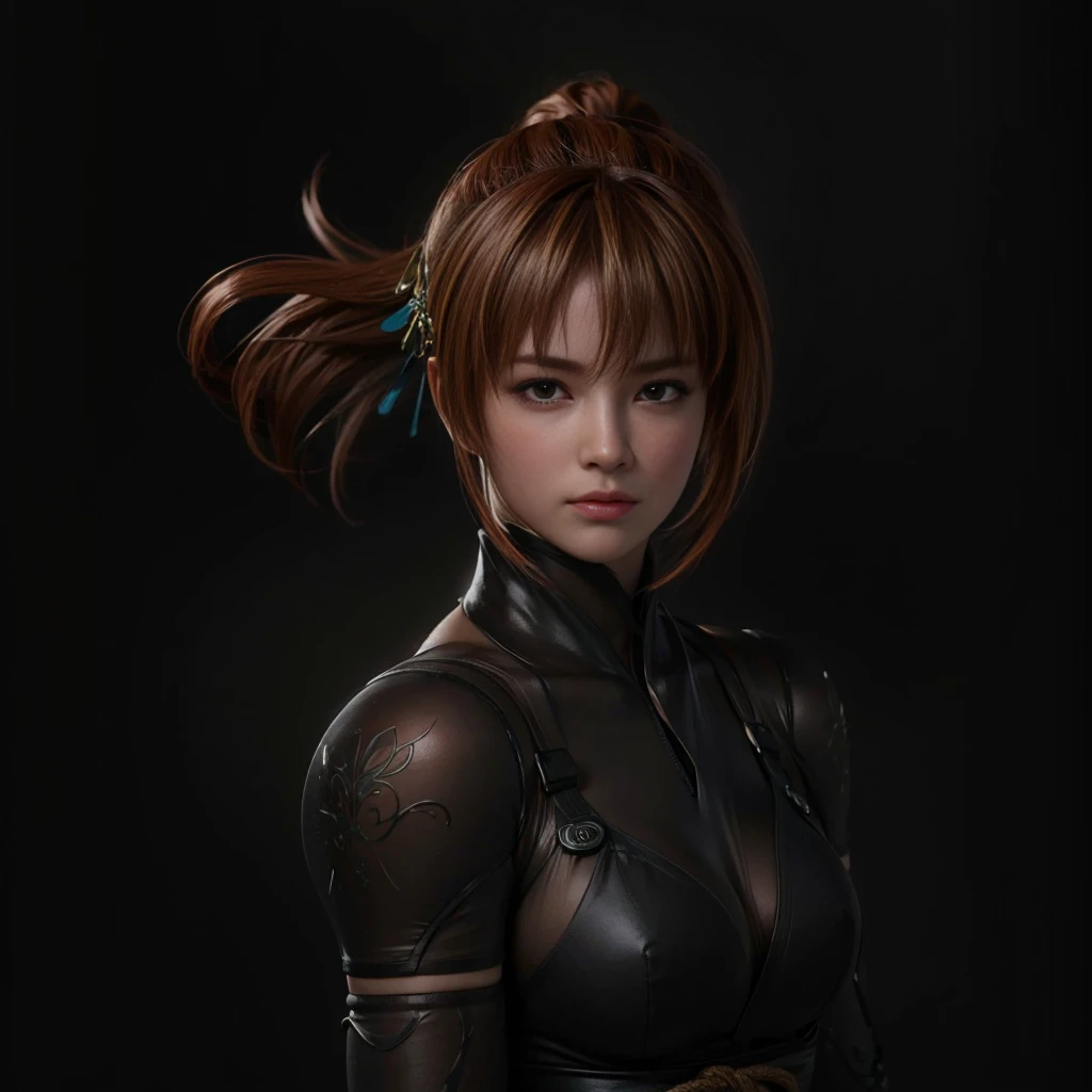 Kasumi, (best quality,ultra-detailed),(Realistic:1.37), beautiful and detailed face, Ultra-realistic texture, delicate face, delicate body, vivid colors. High definition, 8k. athletic body. angry expression