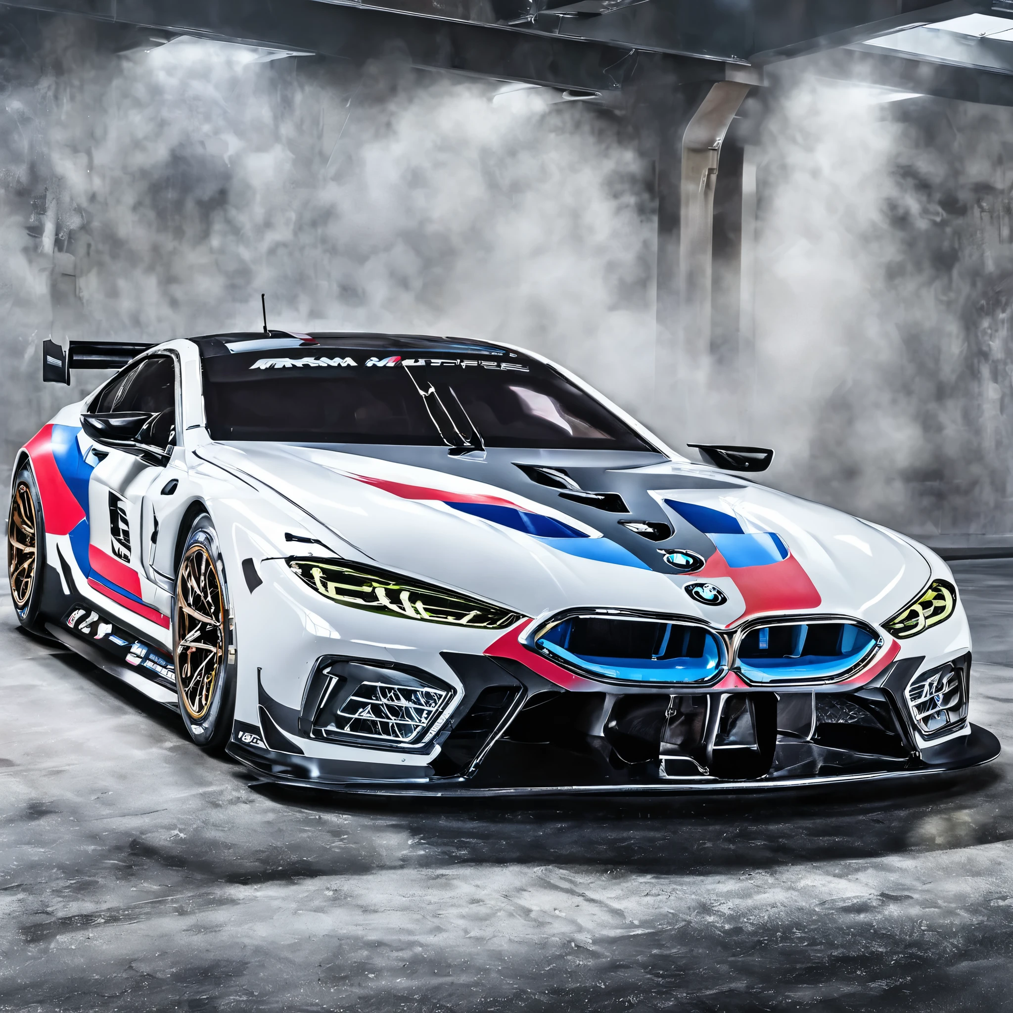 (masterpiece, best quality:1.2), bmw m8 gte f92