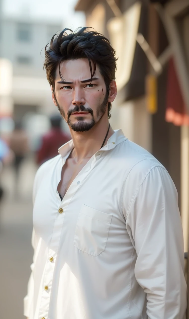 keanu reeves as iron man with the infinity gauntlet, 8k, youtube miniature