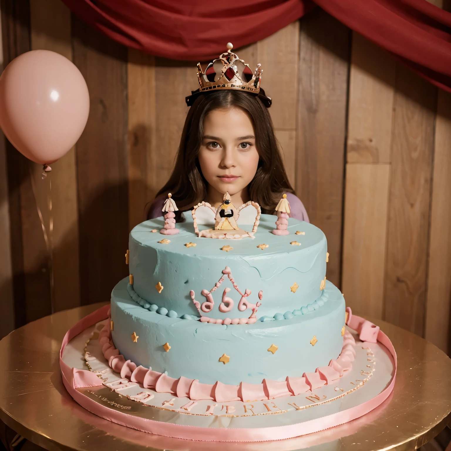 Princess Sofia and little prince birthday cake 