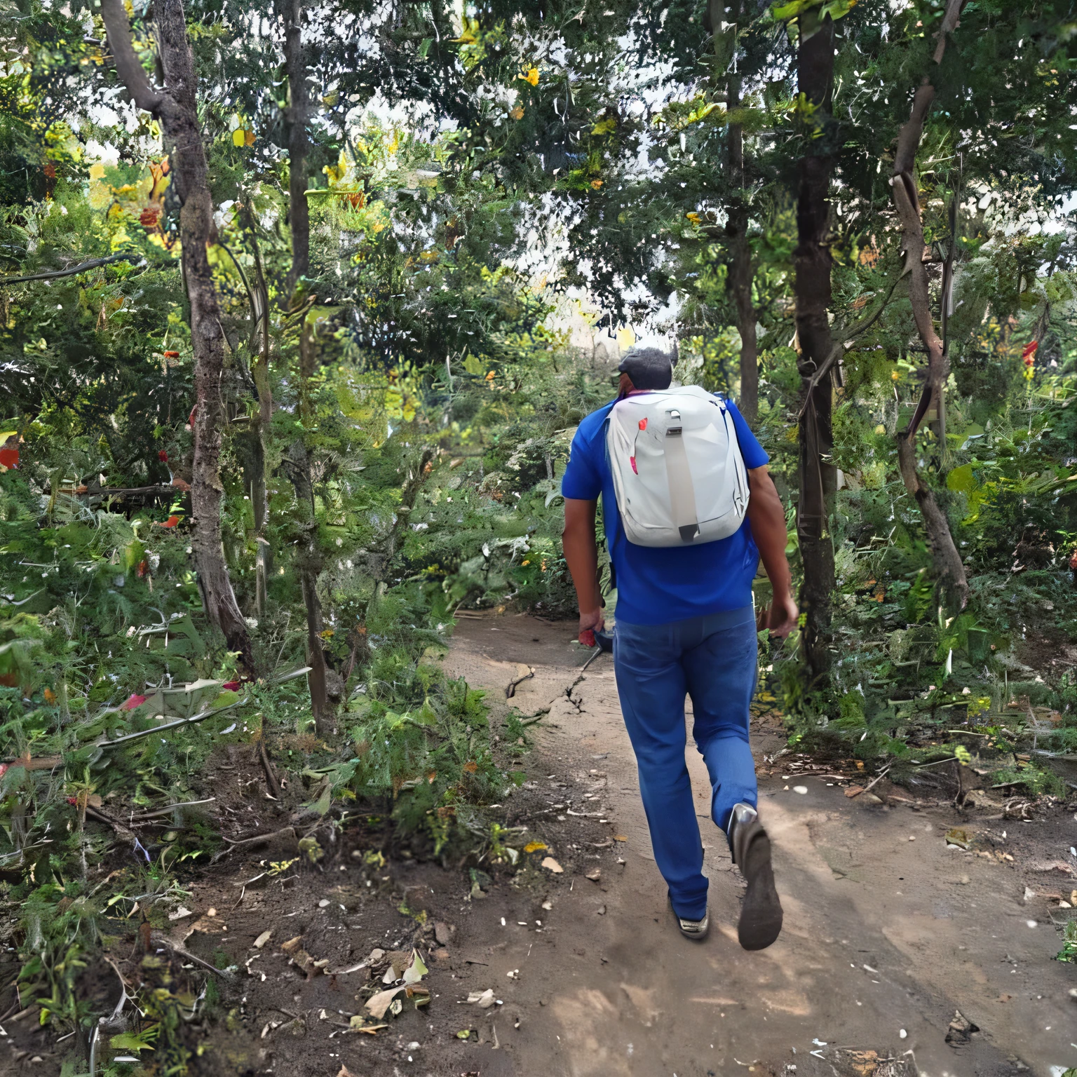 hombre caminando