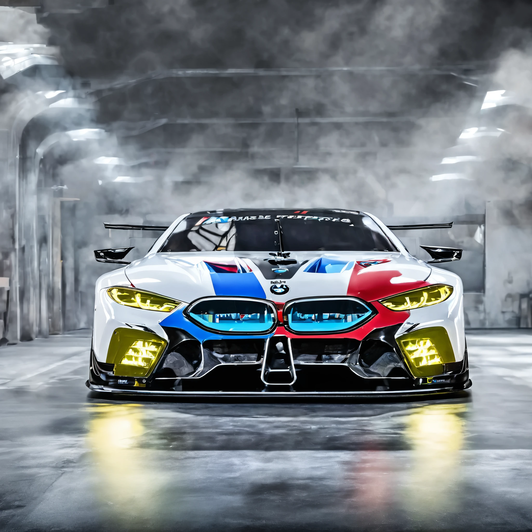 (masterpiece, best quality:1.2), bmw m8 gte f92