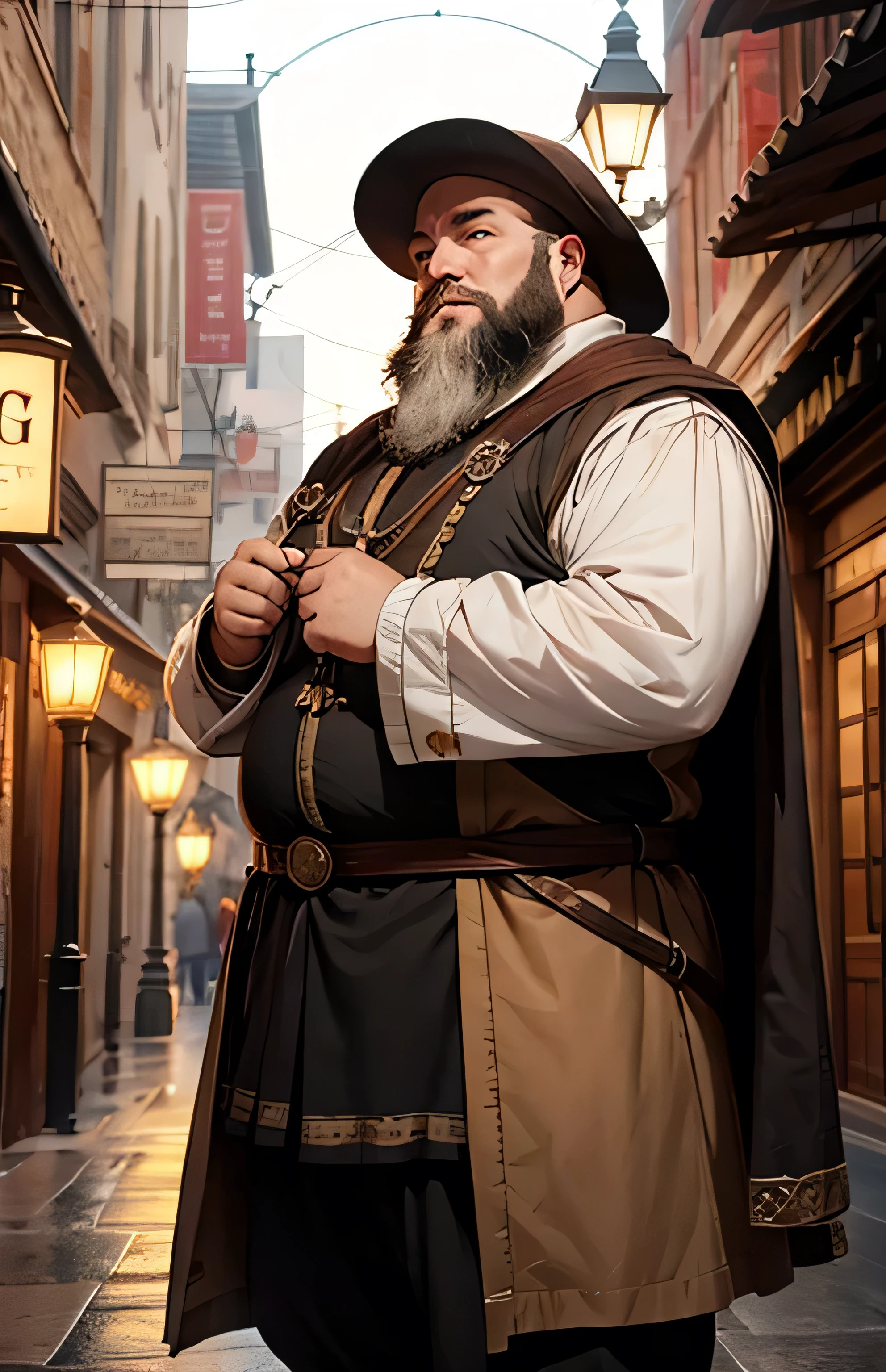 Merchant turned king, fat, beard, man, medieval
Merchant, detailed, cineatic lights, hd, ultra hd , ,