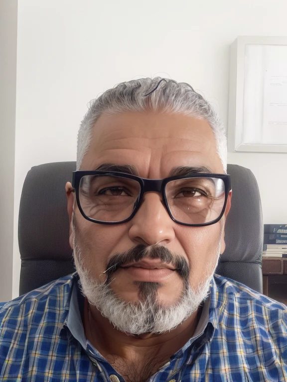 hay un hombre con gafas y barba sentado en una silla, mohamed chahín, david rios ferreira, madre mostaza, heraldo ortega, edu sousa, icarus oak, ahmad merheb, 5 0 year old man, mohamed reda, Saadane AFIF, carlos samuel araya, 45 year old men