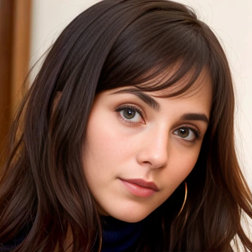 Asmonean jewish woman focus on face