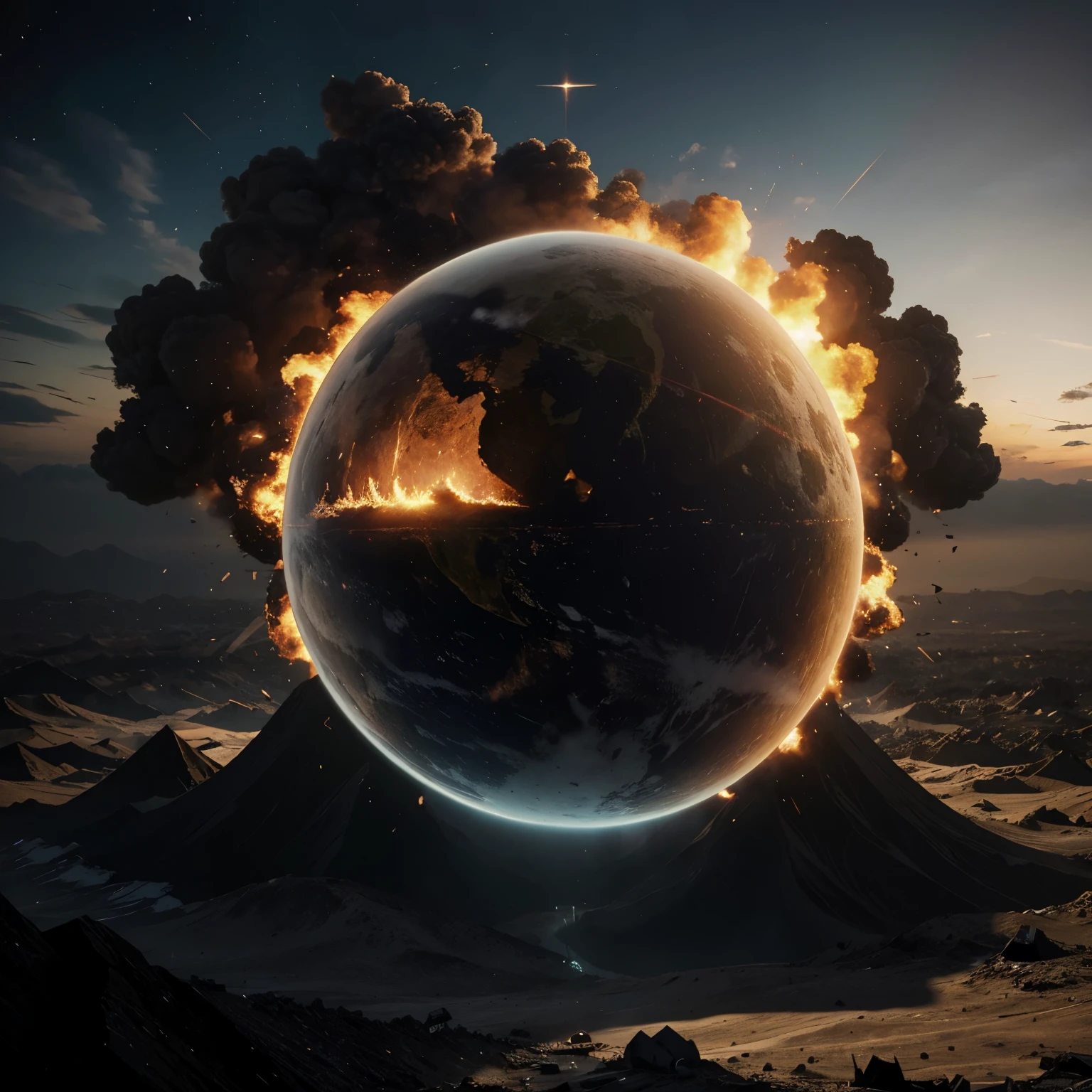 make the world destroyed in 2025