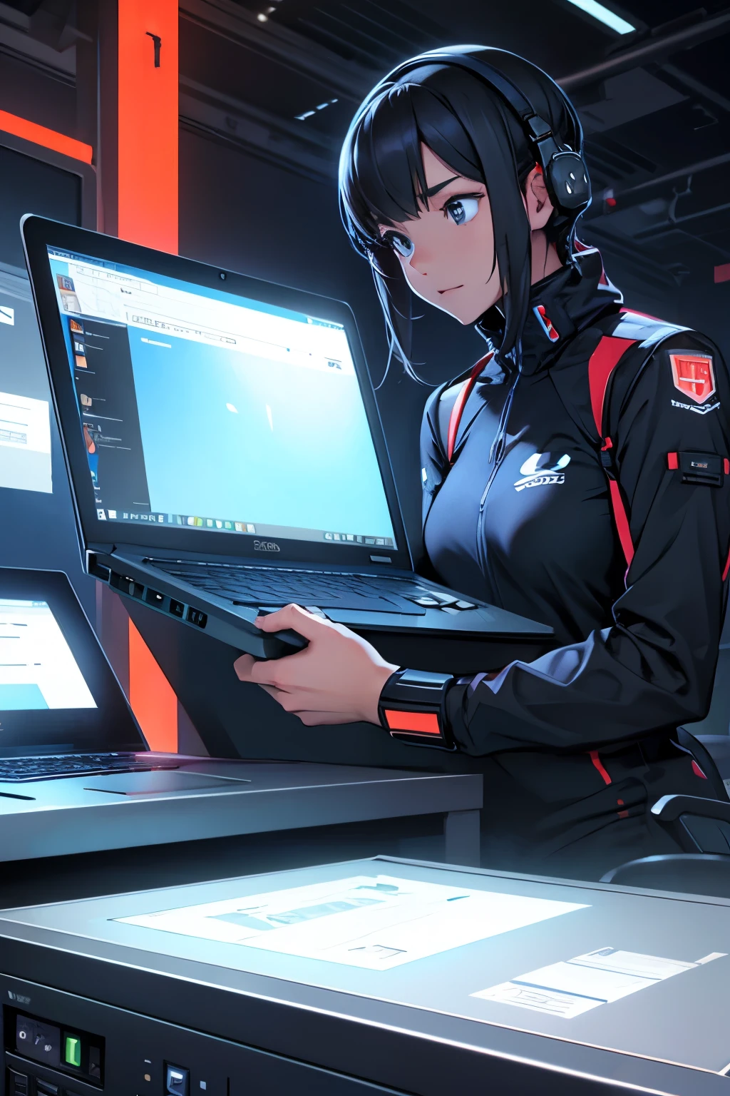 artificial inteligence studing laptop