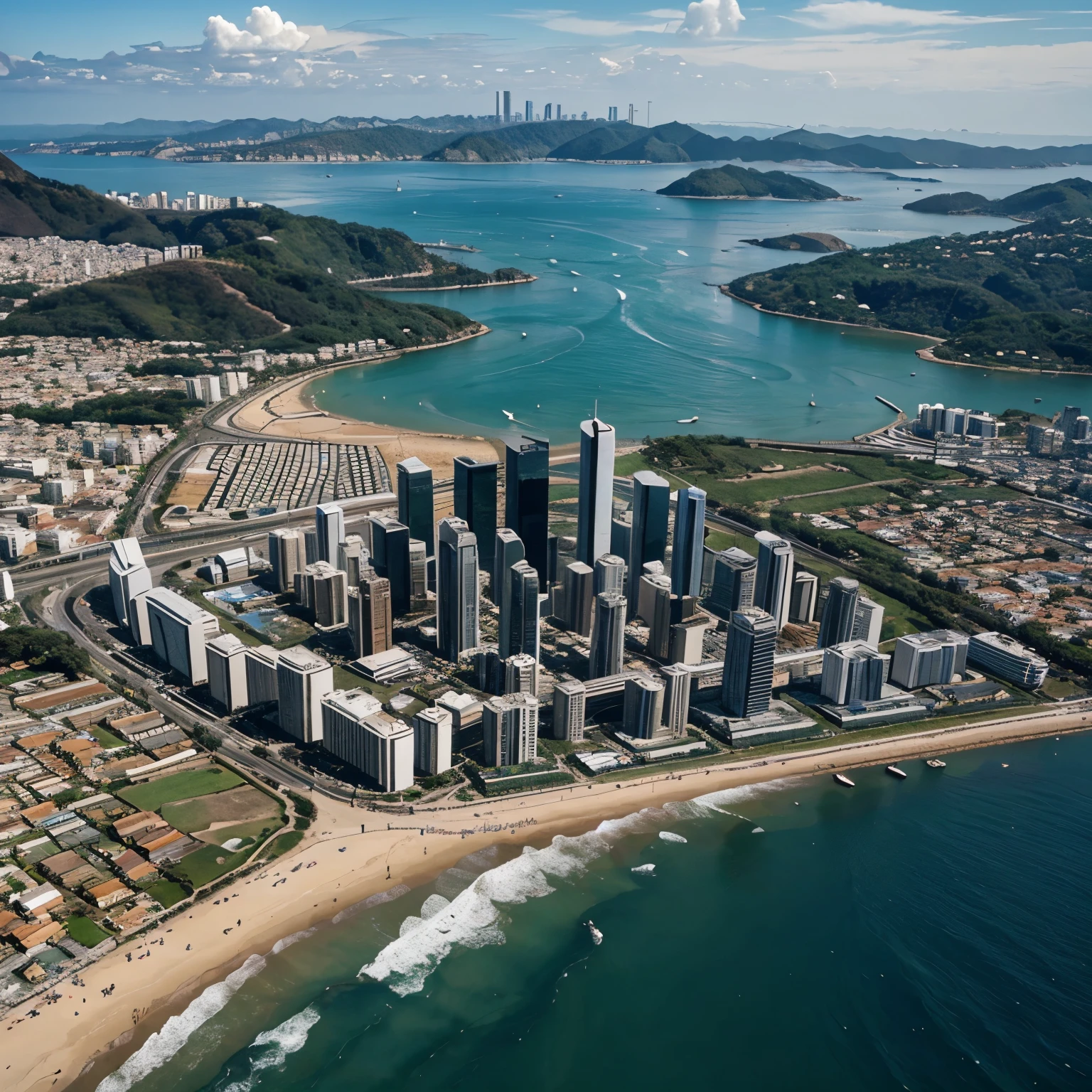 Uma cidade tecnologia evoluida