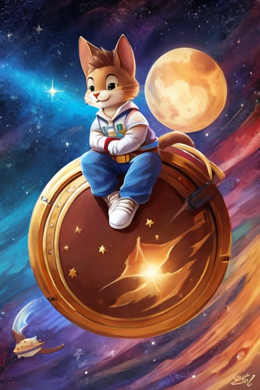 gato astronauta