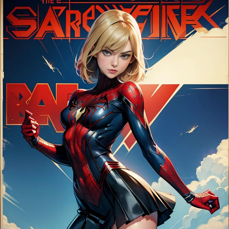 Yvonne Strahovski、マーベル・コミック映画のPoster, Very beautiful, Movies about Spiderman, sexy, whole body, I'm wearing a skirt、Premiere date, Poster、belly buttonを突き出す、new york、She's wearing a torn Spider-Man suit,The suit is torn、Wearing a skirt、 Red and black color scheme,dynamic、masterpiece、highest quality、Ultra-detailed、Very detailed、A delicate and beautiful shine、超A high resolution、Cinematic,Break,Breakdrop,(Torn clothes:1.5), (Wet clothes:1.4), Bare shoulders,Real Rain,Wet Hair,belly button、Exposing Skin、sexyな肩を見せてる