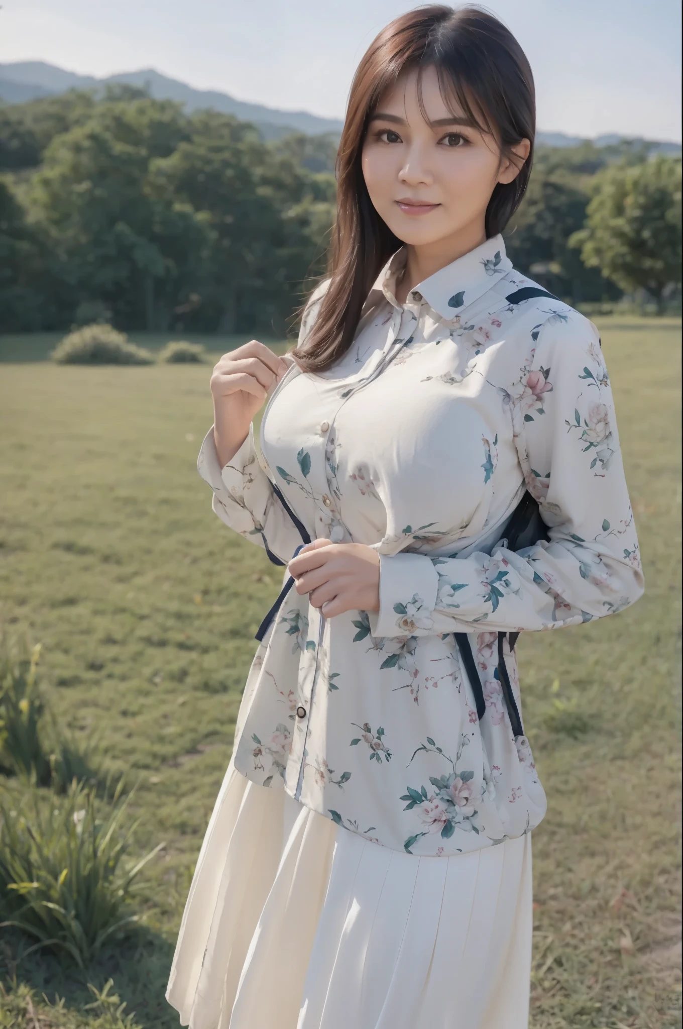50 years Old, Hijab Indonesian mature woman, Big Tits : 66.9, Gamis, Breast out from her clothes : 1.9, at doctor office, Dark light, at Nighttime