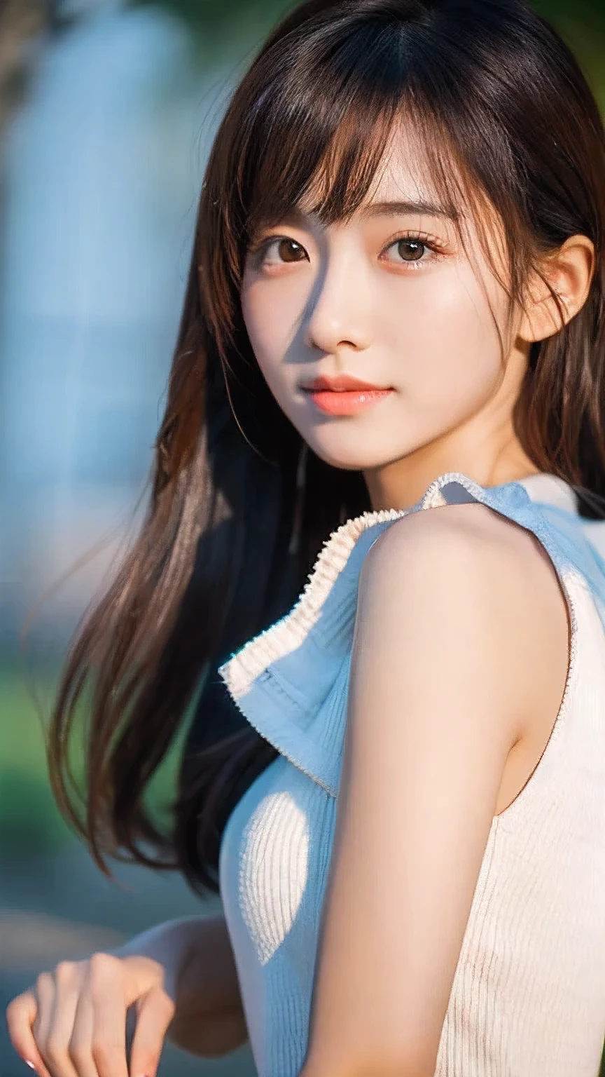 realistic ,masterpiece, highest quality, girl, woman, High resolution, portrait, photograph_light, {{}}, Ulchan-6500-v1.1:0.8、