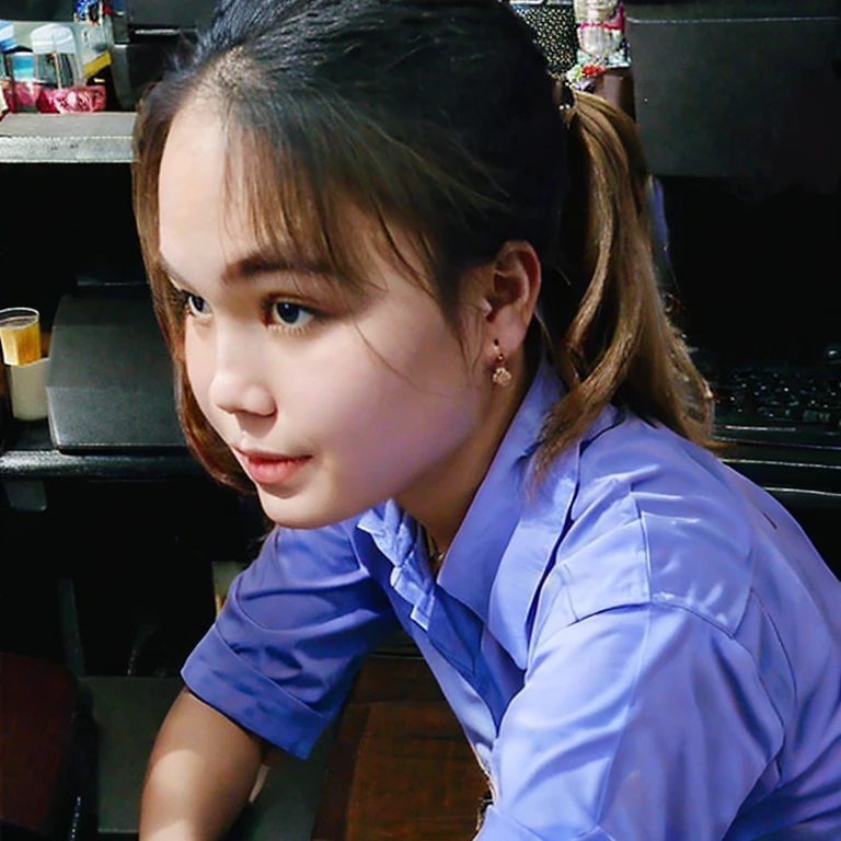(masterpiece, best quality:1.2), 1girl, solo, dark blonde hair