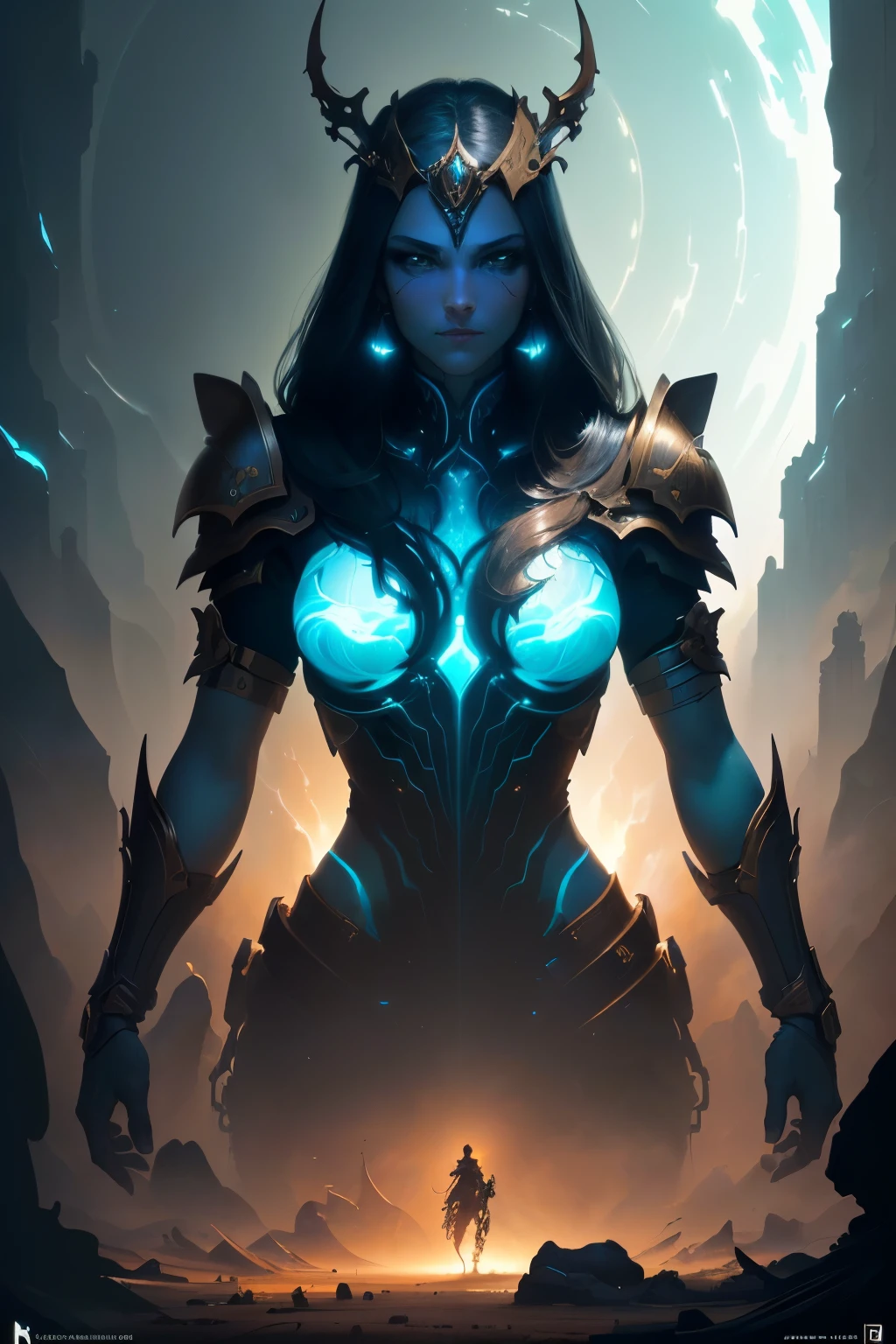 masterpiece, best quality, (extremely detailed CG unity 8k wallpaper), (best quality), (best illustration), (best shadow), absurdres, realistic lighting, (Abyss), beautiful detailed glow, art by PeterMohrBacher,