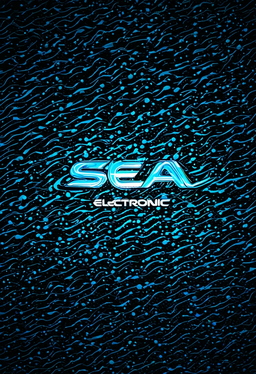 Ultra detail logo,sea electronic