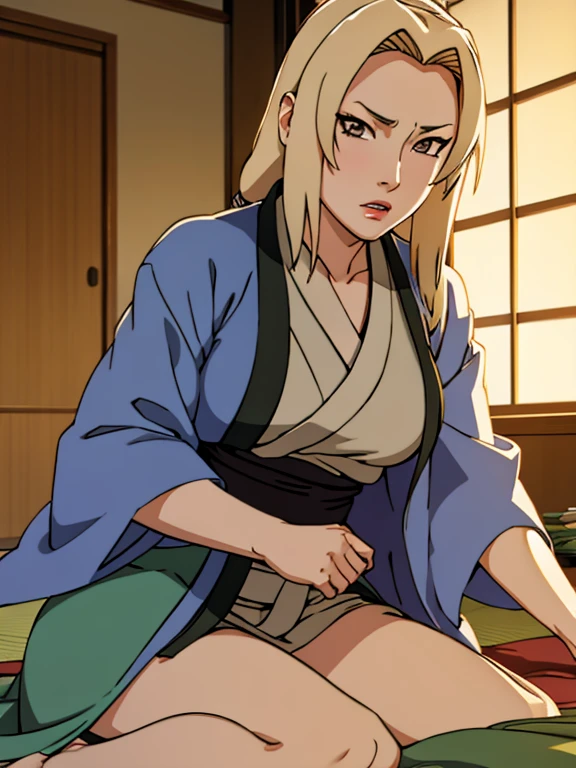 Tsunade, kimono, classic japanese bedroom