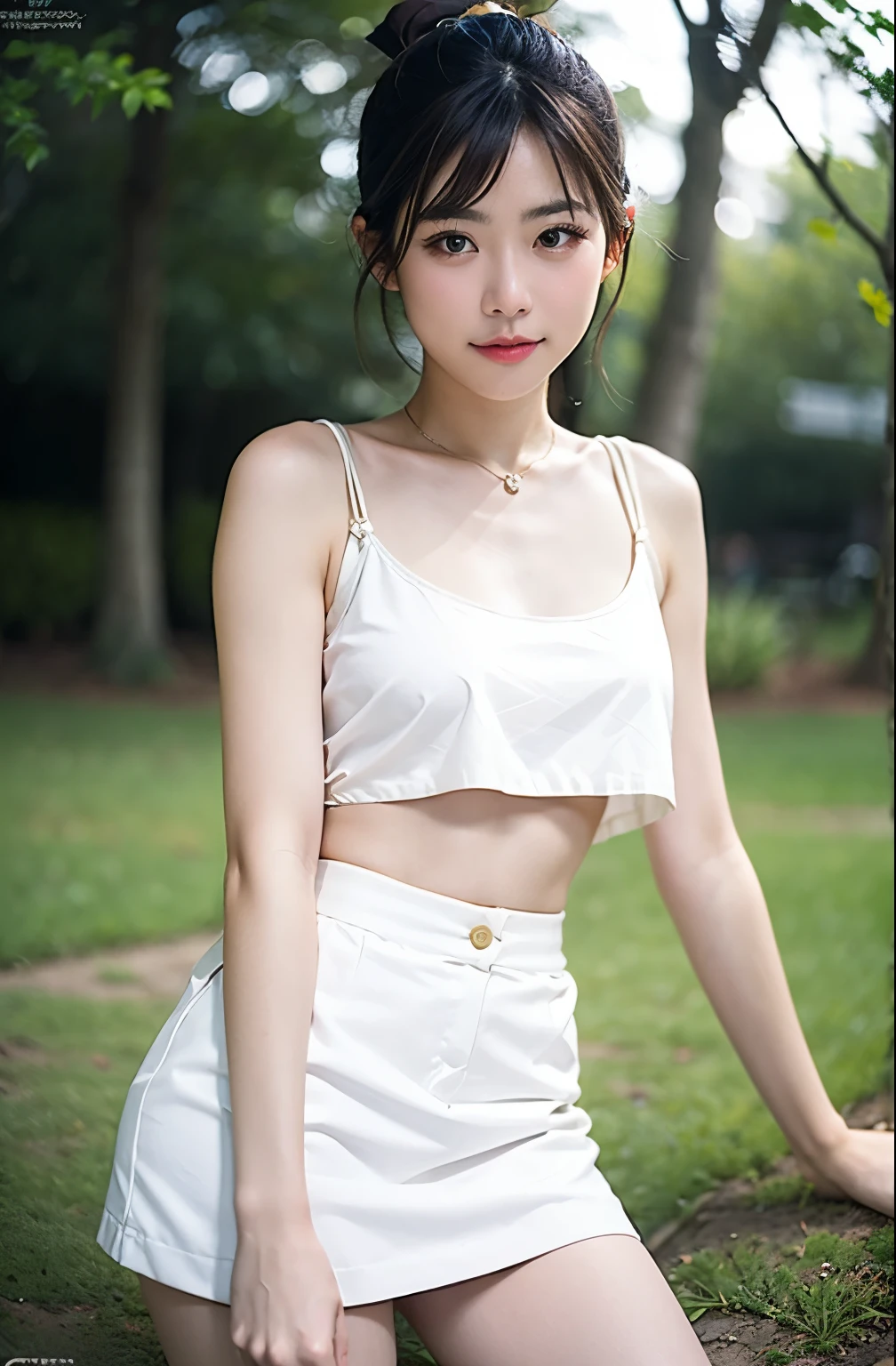 Highest quality, 16K high resolution, Super detailed, Masterpiece, Capture directly, reality:1.4, surreal:1.4, sharp focus, very delicate and beautiful, small detail, 1 female, (Asia:1.2), (red hair), (tie your hair to the right), (spread) your leg:1.3), (no underwear:1.3), (NSFW:1.1), (groin sitting and peeing on the table), (supper beautifull), (Nice face:1.5), (Hair tied in 2 ponytails, wear socks), (detailed face), (beautiful and beautiful eyes), Perfect round eyes, (detailed lips), Lipstick, (eye liner), mascara, eye shadow, (White pen skirt see through white vest), White shirt, tie, At NSFW, big breasts, pink nipples, The girl inserted her hand into her vagina, girl touching her chest, gun, big breasts F cup, groin sitting and peeing on the table ăn, piss