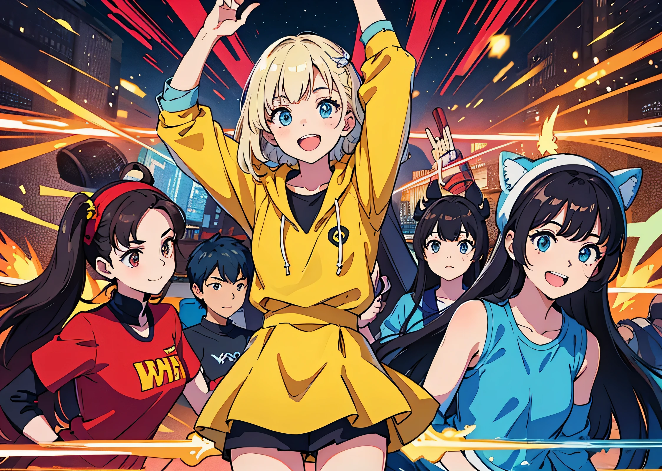 The high-definition public welfare illustrations show the positive energy of positive young people striving for a new era. The colors are bright, the creativity is perfect, and the imagination is unlimited, making people optimistic and full of hope.