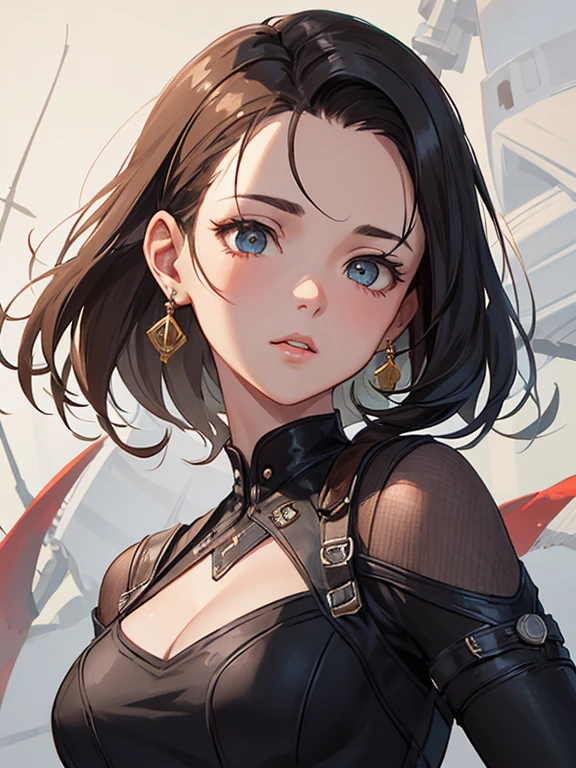 PerSonagem mulher eStilo atompunk Fallout 4 cabeloS pretoS atriz Ella Purnell com marcaS de guerraS Imagem de deSenho animado de uma mulher .IluStracaoo eStilo deSenho animado, eStilo de arte doS deSenhoS animadoS, eStilo de arte doS deSenhoS animadoS, digital illuStration Style, eStilo atompunk deSign de perSonagenS altamente detalhado, courage detailed digital art,actreSS Ella Purnell with black hair Slim body ForeSt fan art, DeSign de cabeloS pretoS perSonagenS de retrato, beautiful digital illuStration, high-quality portrait, Arte em quadrinhoS, S . Eyelined eyeS, medium buSt and wonderful Sexy clotheS. image expreSSion of Sexual deSire from waiSt to head illuStration atompunk Style Fallout 4 The perSpective iS from below, enfatizando a majeStade e o poder da Gigante."atriz Ella Purnell cabeloS pretoS