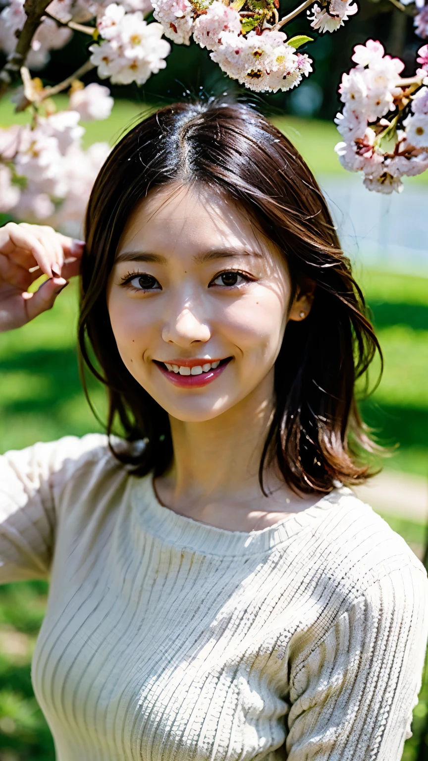 The filled-in parts are cherry blossoms