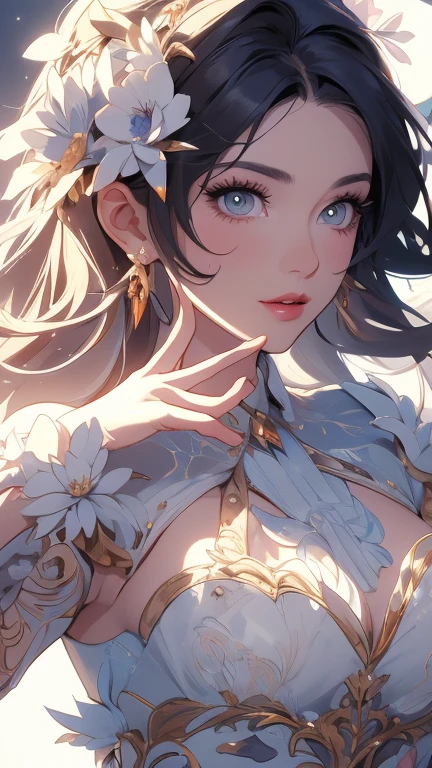 Female Character in Cartoon Style Digital Art Style Illustration Cartoon image of a woman .Ilustra??o estilo desenho animado, estilo de arte dos desenhos animados, Ella Purnel lestilo Cartoon style digital illustration artgerm style cartoon art style, digital illustration style, design de personagens altamente detalhado, arte digital detalhada coragem, Forest fan art, Design de personagens de retrato, beautiful digital illustration, retrato de alta qualidade, Arte em quadrinhos, mulher jovem cabelo com transas lindas . Beautiful lined eyes Medium large bust and wonderful sexy clothes. image expression of sexual desire from the waist to the illustration Ella Purnellstyle Cartoon style digital illustration artgerm style