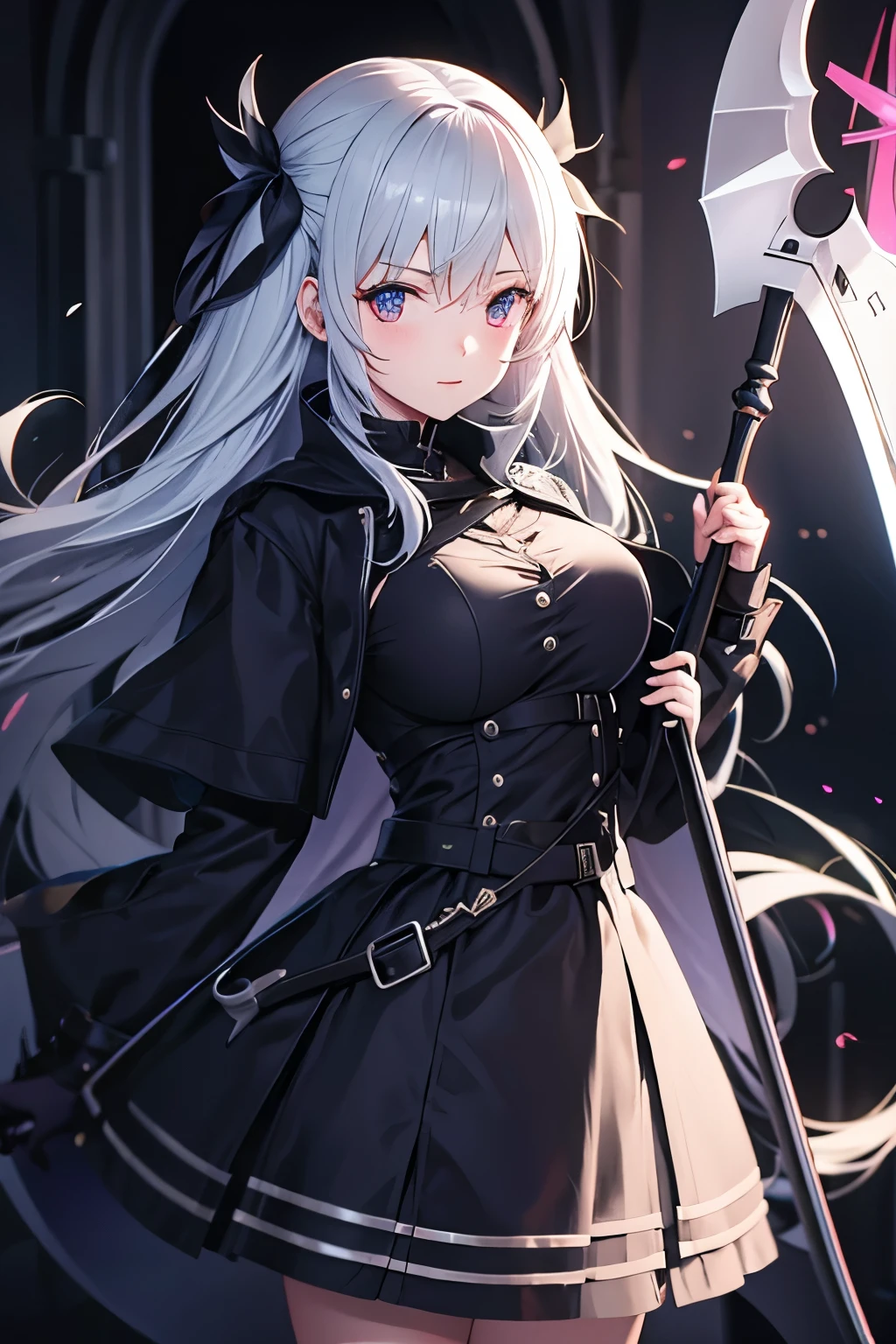 Girl with a scythe