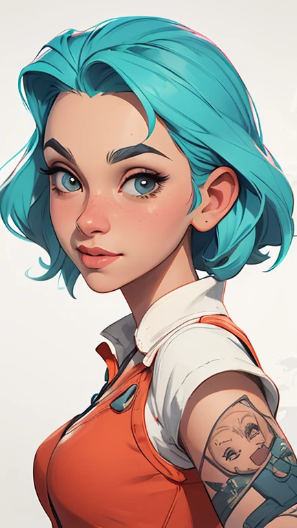 estilo de desenho animado:1.2), os west velho oeste mulher brasileira draw ART Artline fundo branco mulher Imagem de desenho animado de uma mulher , roupas sensuais , garota super valente destemida , cartoon style illustration, estilo de arte dos desenhos animados, estilo de arte dos desenhos animados, digital illustration style, design de personagens altamente detalhado, arte digital detalhada fofa, City fan art, design de personagem retrato, beautiful digital illustration, retrato de alta qualidade, arte em quadrinhos, retrato do design do personagem, white background Busty without clothes and medium breasts female character cartoon style in Fallout 4 costume old west uniform old west 