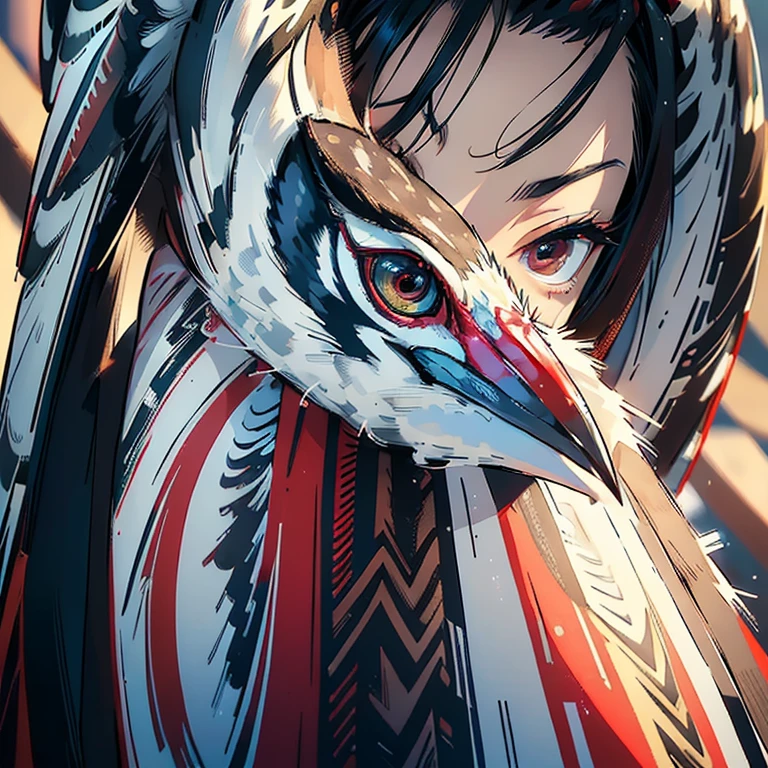 ((NSFW, (((Masterpiece, Best Quality, photograph realistic))), (Woodpecker as logo:1.0), Modern design, Detailed edges and textures), Shiny and metallic woodpecker head, Vibrant colors, Intricate feather patterns, Dynamic lighting, High-definition wood grain, Award-winning graphic design, Highly-detailed beak and eyes, Cinematic depth of field, Physically-based rendering, (Striking and memorable logo design:1.5), (Detailed pattern on the woodpecker's back:1.0), (Bold and modern font:1.0), (Masterpiece), High Quality, 1image,