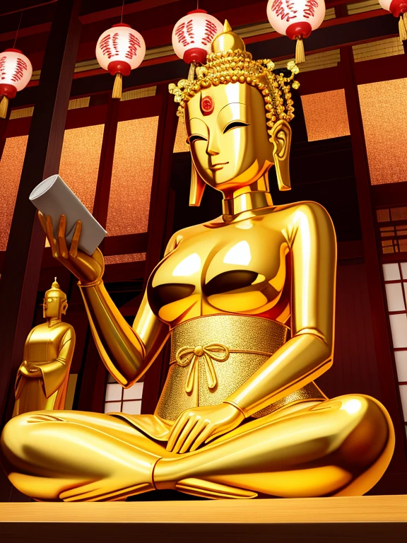 During Golden Week、Great Buddhas in temples all over Japan that can't even go outside because of the large number of tourists