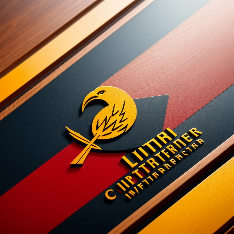 A vibrant and aggressive modern logo design for a carpintero, featuring a stylized bird with sleek lines and minimalist elements. The bird's beak is open wide in a bold and llamativo manner, exuding confidence and strength. The detailed feathers have a realistic texture, adding depth and intrigue to the design. The overall effect is a high-quality, photorealistic image that captures the essence of craftsmanship and expertise in woodworking. The logo is perfect for a contemporary brand seeking to make a bold statement in the industry. Shot on a Canon EOS R5, 50mm lens, F/2.8, with HDR and cinematic lighting