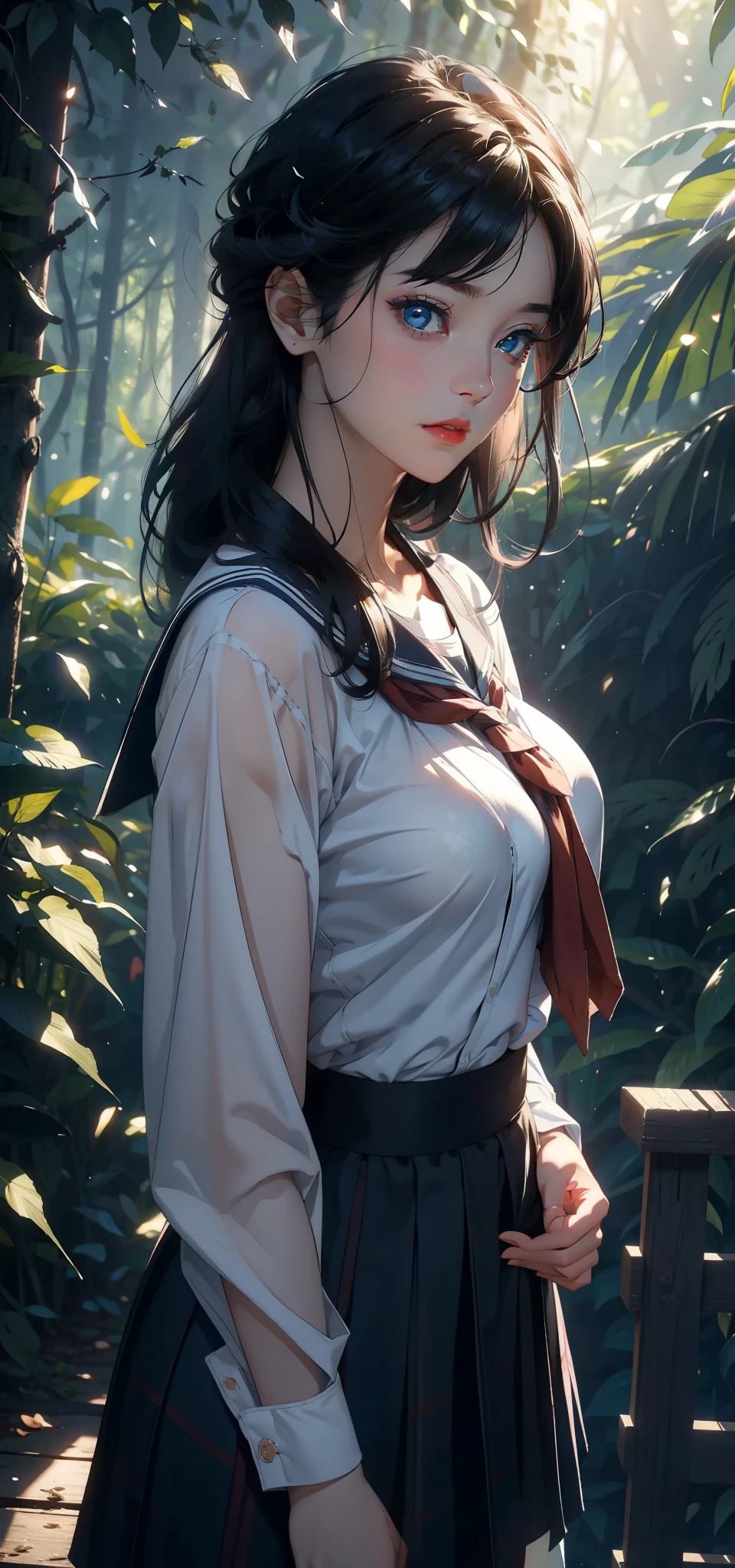 anime style, Ghibli-like colors, film grain, image fill, god rays, jpeg artifacts, UHD, anatomically correct, high details, best quality, highres, high quality, retina, textured skin, award-winning, 1080P, HD, 4K, 8k, 16k, super detail, ccurate, masterpiece, angry face black hair