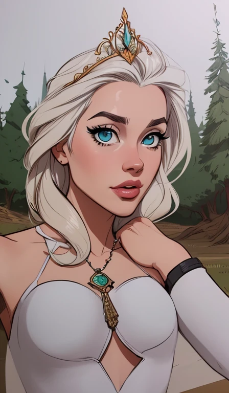 Personagem mulher ninja com marcas de guerras Imagem de desenho animado de uma mulher .cartoon style illustration, estilo de arte dos desenhos animados, estilo de arte dos desenhos animados, digital illustration style, design de personagens altamente detalhado, arte digital detalhada coragem, Forest fan art, Design de personagens de retrato, beautiful digital illustration, retrato de alta qualidade, Arte em quadrinhos, mulher jovem cabelo com transas lindas . Beautiful outlined eyes Medium large bust and wonderful sensual clothes. expression of sexual desire image from the waist to the head illustration