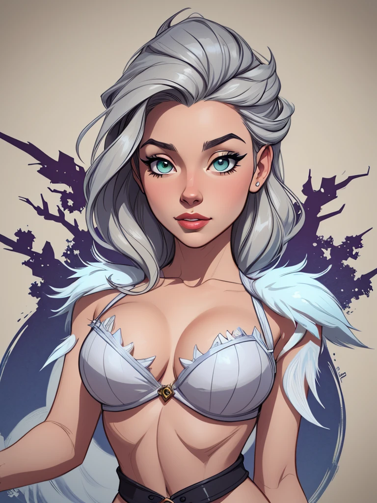 Personagem mulher estilo atompunk Fiona rainha Anna de Arendelle com marcas de guerras Imagem de desenho animado de uma mulher .Ilustra??o estilo desenho animado, estilo de arte dos desenhos animados, estilo de arte dos desenhos animados, digital illustration style, estilo atompunk design de personagens altamente detalhado, arte digital detalhada coragem, Forest fan art, Design de personagens de retrato, beautiful digital illustration, retrato de alta qualidade, Arte em quadrinhos, mulher jovem cabelo com transas lindas . Queen Anna of ArendelleBeautiful lined eyes Medium large bust and wonderful sexy clothes. image expression of sexual desire from waist to head illustration Queen Anne of Arendelle atompunk style Fallout 4 style pose playboy magazine