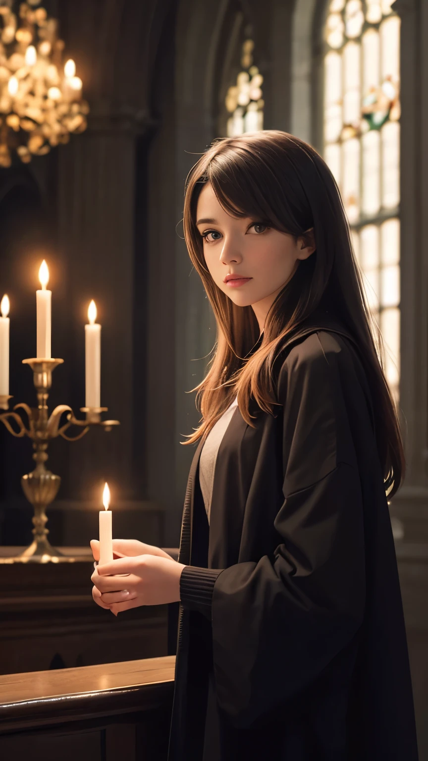 A stunning, complex full-color portrait of a 30-year-old [Habit|CM550|4lexb0tez|kdlt0r0],, Epic Character Composition,, [style widow :Style - sylvamagic:0.2],, In dark cathedral with candles,, author：Ilya Kuvshinov, Alessio Albi, Nina Masik,, Clear focus, natural lighting, Subsurface scattering, f2, 35 mm, Film Grain 