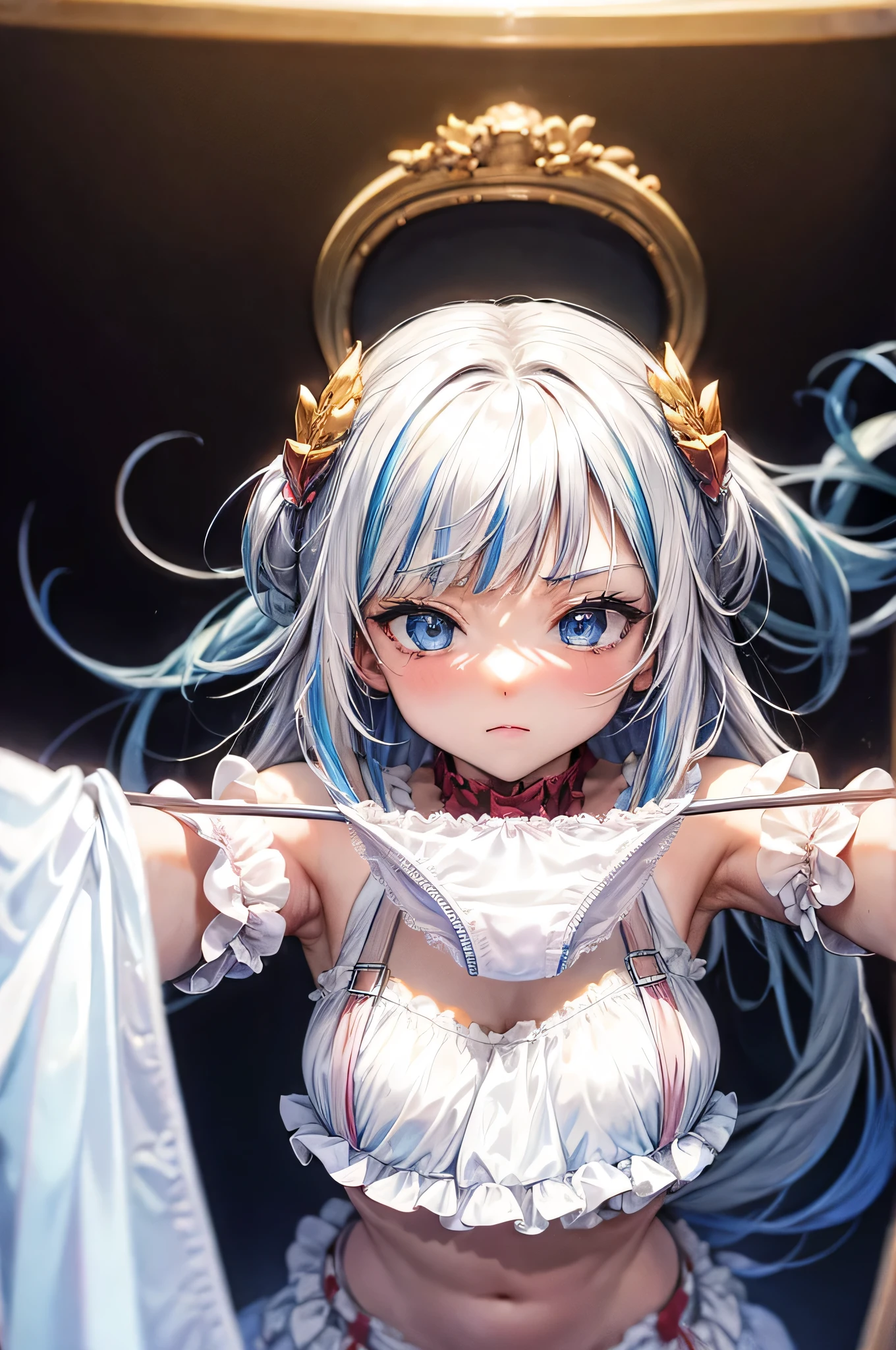 ((pov)), Masterpiece , frilled panties , frilled bra