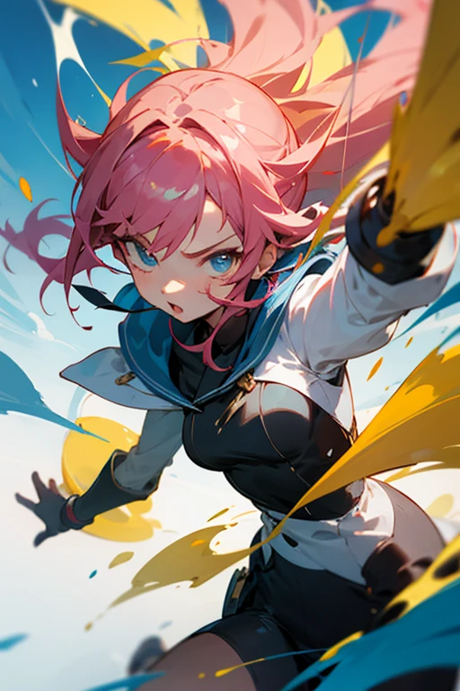 Anime girl that have the power of painting