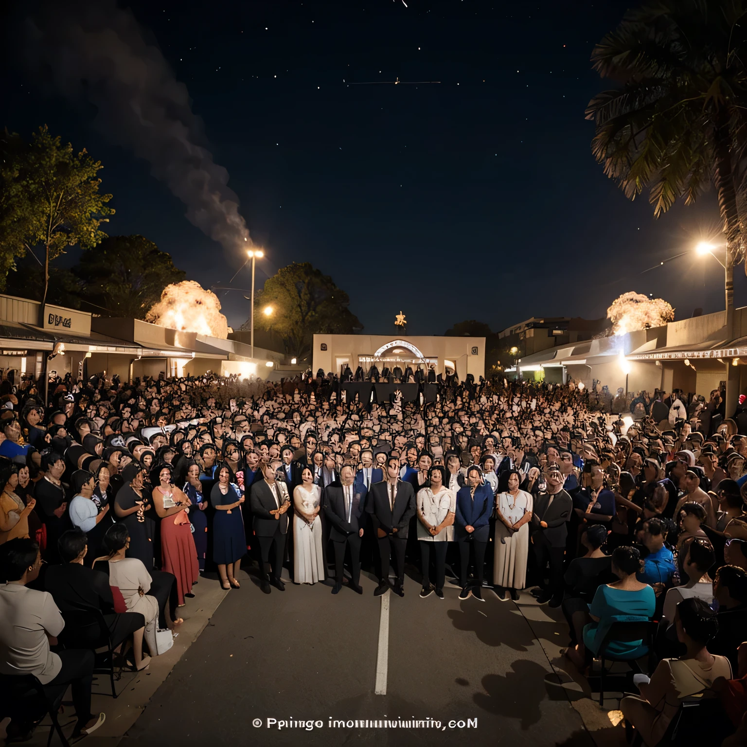 1000 community members congratulations, celebration 